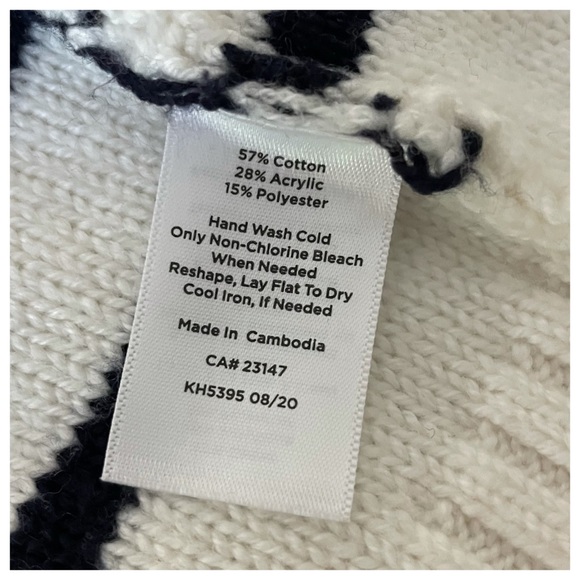 Beautiful Talbots Cable Knit Open Front Cardigan - Picture 10 of 10